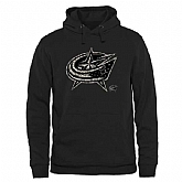 Men's Columbus Blue Jackets Black Rink Warrior Pullover Hoodie,baseball caps,new era cap wholesale,wholesale hats